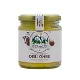 Organic Natural Himalayan Cow Desi Ghee By Himalayan Gatherer | Great Source Of Protein Fiber Homemade Desi Cow Ghee Good For Roast Makhana | (150ml) 5.0 Ounce | Jar Pack